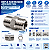 Niple Sextavado Aço Inox 304 Rosca Macho 1/2" BSP x 1/2" BSP - Imagem 2