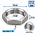 Porca 1/2" BSP em Aço Inox 304 – Espessura 6,2 mm - Imagem 2
