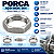 Porca 1/2" BSP em Aço Inox 304 – Espessura 6,2 mm - Imagem 3