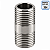 Niple Liso - Rosca Macho 1/2" BSP x Rosca Macho 1/2" BSP - Aço Inox 304 - Imagem 1