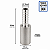 Pedra Difusora Espigão 1/4" x 0,5 Micra – Aço Inox 304 HBS0029-05 - Imagem 4