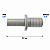 DMfit Conexão Pino 3/8" x Espigão 1/2" – ATBC0607 - Imagem 3