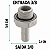 DMFIT- Rosca Macho Bsp 3/8 X 3/8 Pino - Asab0606 - Imagem 3