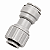 DMfit APSUC0604 União Reta Tubo 3/8" x Cano Inox 1/4" Push-in - Imagem 1