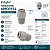 DMfit AMC0504 Conexão Rápida Tubo 5/16" x Rosca Macho NPT 1/4" - Imagem 2