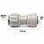 DMFIT - União - (Reto - Tubo 3/8" x Cano Inox 5/16") - APSUC 0605 - Imagem 3