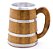 Caneca Artesanal Viking Reta 600 Ml - Imagem 1