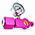 Adaptador Recarga Soda Cilindro Rosa Quick connect - Imagem 1