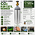Cilindro de Alumínio CO₂ 5 LBS (2,3 kg) Portátil Válvula ABNT 209-1 - Imagem 2