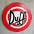 Placa Decorativa Duff 3D em PLA Premium | Decoração para Garagem, Bar e Área Gourmet - Imagem 4
