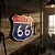 Placa Decorativa Route 66 3D em PLA Premium | Decoração para Garagem, Bar, Oficina e Área Gourmet - Imagem 3