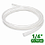 Mangueira de Silicone Atóxica 1/4" 6x10mm – Por Metro - Imagem 1