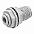 DMfit União de Anteparo Tubo 1/4" × 1/4" – ABU0404 - Imagem 1