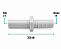 Adaptador DMfit Pino 1/4" x Espigão 1/4" – ATBC0404 - Imagem 3
