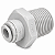 Engate Rápido DMfit AMC0407 – Tubo 1/4" x Rosca Macho NPTF 1/2" - Imagem 1