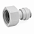 Engate Rápido DMfit AFAB0508F – Tubo 5/16" x Rosca Fêmea BSPP 5/8" - Imagem 1
