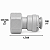 Engate Rápido DMfit AFAB0708F – Tubo 1/2" x Rosca Fêmea BSP 5/8" - Imagem 3