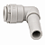 Engate Rápido DMfit ATEU0406 – Cotovelo 90° Tubo 1/4" x Pino 3/8" - Imagem 1