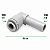 Engate Rápido DMfit ATEU0404 – Adaptador Cotovelo 90° Tubo 1/4" x Pino 1/4" - Imagem 3