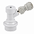 Conector Ball Lock para Gás Branco + Engate Rápido DMfit 3/8" - Imagem 1