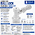 Conector Ball Lock para Gás Branco + Engate Rápido DMfit 3/8" - Imagem 2