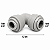 DMfit AEU0605 – União Cotovelo 90° Tubo 3/8" x Tubo 5/16" - Imagem 2