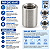Luva Aço Inox Rosca Fêmea 1/2" BSP x 1/2" BSP - Imagem 3