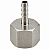 Espigão 1/4" com Rosca Fêmea 1/2" BSP em Aço Inox - Imagem 1