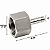 Espigão 1/4" com Rosca Fêmea 1/2" BSP em Aço Inox - Imagem 2