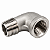 Cotovelo 90° Aço Inox 304 – Rosca Macho 1/2" BSP x Fêmea 1/2" BSP - Imagem 1