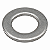 Arruela Lisa Furo 1/2" em Aço Inox 304 - Imagem 1