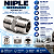 Niple Sextavado Aço Inox 304 – Macho 3/4" BSP x Macho 3/4" BSP - Imagem 4
