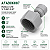 Engate Rápido DMfit AFAB0608F Tubo 3/8" x Rosca BSP Fêmea 5/8" para Chopp e CO₂ - Imagem 2