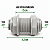 DMfit União Anteparo Tubo 3/8" x 3/8" Push-in ABU0606 - Imagem 3