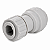DMfit APSUC0606 União Reta Cano Inox 3/8" x Tubo 3/8" - Imagem 1