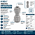 DMfit APSUC0606 União Reta Cano Inox 3/8" x Tubo 3/8" - Imagem 2
