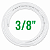 Tubo de Polietileno LLDPE Atóxico Natural 3/8" DMfit DPE06NA- 1 metro - Imagem 1