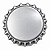 Tampinha PRY-OFF Prata 26 mm – Pacote com 100 Unidades - Imagem 1