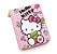 MINI CARTEIRA HELLO KITTY ZIPER  - XADREZ - Imagem 1