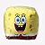 Almofada Formato Cubo Bob Esponja - Imagem 1