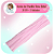 Haste Chenille 30cm - Rosa Bebê - Imagem 1