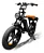Bicicleta Fat Bike Eletrica V8 1000w - Imagem 7