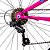BICICLETA INDIE 24 21V ALLOY ROSA/PT - Imagem 9