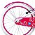BICICLETA S/CAMBIO MY BIKE 20 ROSA - Imagem 5