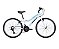 BICICLETA INDIE 24 21V ACO BRANCO/AZ/PTO - Imagem 1