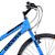 BICICLETA RAGGA 24 21V ACO AZUL/PTO - Imagem 3