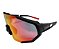 OCULOS CICLISMO EL56 UV400 PR/VERM - Imagem 1