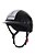 Capacete Lucca Eletric Glossy Black Strip White Tam.:58 - Imagem 1