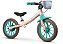 BICICLETA BALANCE BIKE LOVE ROSA/VERDE - Imagem 1