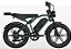 BICICLETA ELETRICA DUOS E-VOK VERDE 1000W - Imagem 1